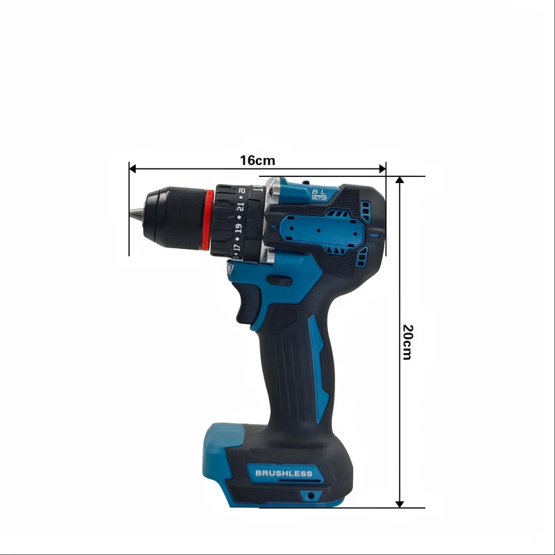 Brushless Cordless Impact Drill, 21 V, view 2