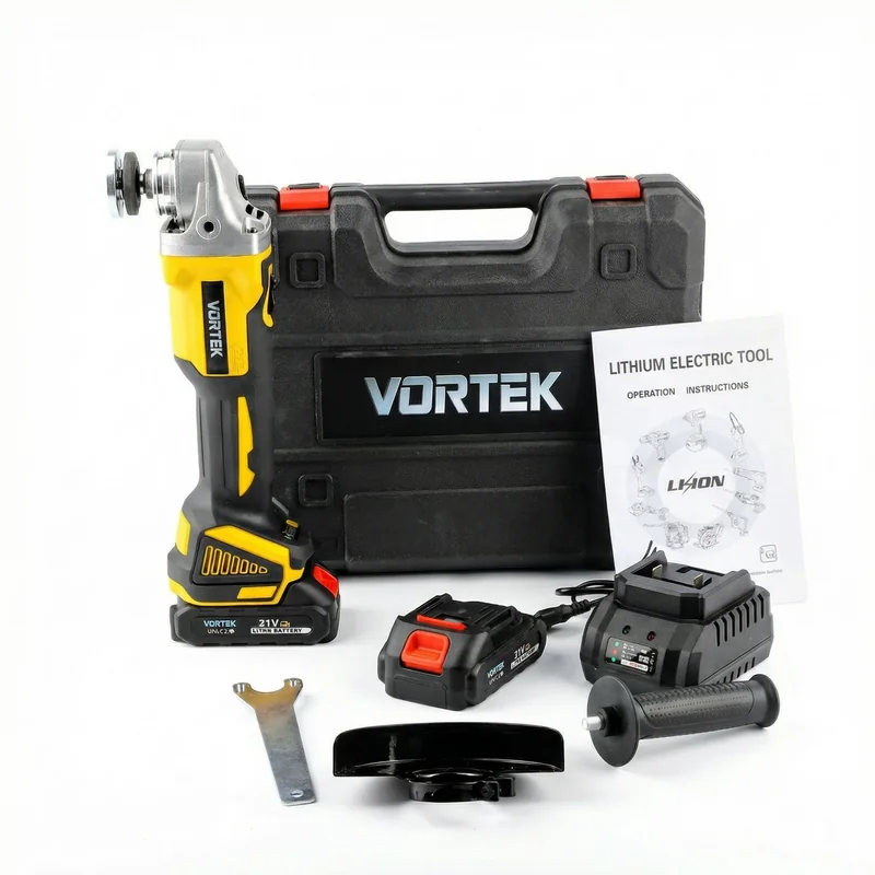 Brushless Cordless Angle Grinder, 100 mm, 21 V, view 3